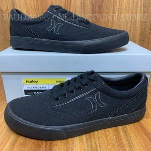 HURLEY Men's Arlo Skate Fashion Casual Shoes, Black